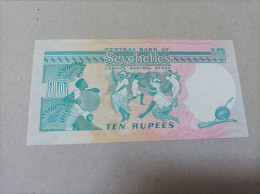 Billete Seychelles 10 Rupees, Año 1989, UNC - Seychellen