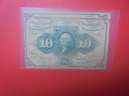 U.S.A 10 Cents 1862 Circuler (B.34) - 1862 : 1. Ausgabe