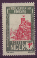 France Colonies - Niger - 1926-1938 - N°45 - Forteresse De Zinder - Trace De Charnière - 7862 - Oblitérés