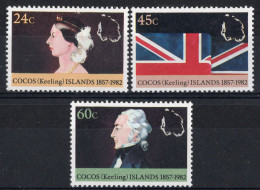 COCOS  Timbres-Poste N°81** à 83** Neufs Sans Charnières TB Cote : 3€40 - Cocos (Keeling) Islands