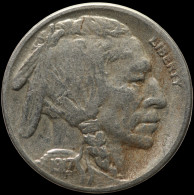 LaZooRo: United States Of America 5 Cents 1917 S XF - 1913-1938: Buffalo