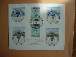 Belgique FDC 1133/38 Oblitération 11.6.90. Parachtisme (1 Enveloppe). Cote 35.00 - Paracadutismo