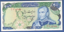 Iran 200 Riyals 1974 -1979 Reza Pahlavi UNC - Iran