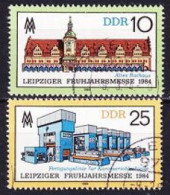 1984. DDR.     Leipzig Spring Fair 1984. Used. Mi. Nr. 2862-63 - Used Stamps