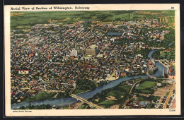 AK Wilmington, DE, Aerial View Of A Part Of The City - Wilmington