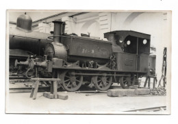 Photo Manning-Wardle 0-6-0 Tank Steam Locomotive GWR 824 Ex-Cambrian Railway Unknown Location - Ferrovie