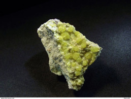 Sulphur On Matrix ( 4 X 3 X 3 Cm )  San Felipe - Baja California - Mexico - Minerals