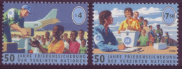 Nations-Unies - Vienne - 1998 - N°284 Et 285 - Cinquante Ans Maintien De La Paix - 7877 - Ungebraucht