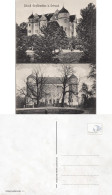 Ansichtskarte Großkmehlen-Ortrand 2 Bild Schloss Mit Bäumen 1915 Neudruck 2018 - Ortrand