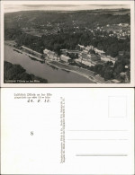 Ansichtskarte Pillnitz Luftbild - Schloss Pillnitz 1935 - Pillnitz