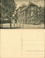 Ansichtskarte Coswig (Sachsen) Empfangsgebäude - Lindenhof 1922  - Coswig