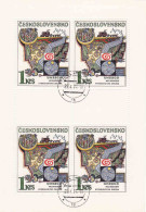 Czechoslovakia 1974, Mi. 2196, Block 4, Hydrologische Dekade,der Unesco, Used, CTO - Usados