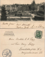 Gotha Orangerie-Schloss Friedrichstal Castle 1906 Lichterfelde Ankunftsstempel) - Gotha