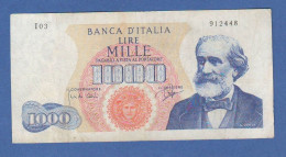 Italia 1000 Lire 1962 Verdi Italie Italy  Repubblica Italiana Verdi 1° Tipo - 1.000 Lire