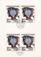 Czechoslovakia 1974, Mi. 2198, Block 4, Hydrologische Dekade,der Unesco, Used, CTO - Gebraucht