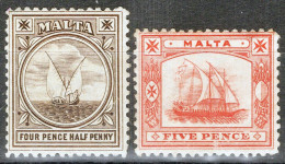 ZAYIX Malta 15-16 HR Gozo Fishing Boat Ancient Galley Ships   080522S10 - Malta (...-1964)