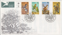 ZAYIX South West Africa 636-366 FDC Rare Birds Animals 081422SM04 - Südwestafrika (1923-1990)