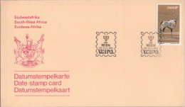 ZAYIX South West Africa 451 Date-stamp Card WIPA 1981 Vienna  081622SM28 - Südwestafrika (1923-1990)