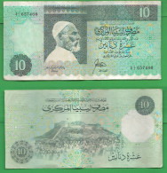 Libia10 Dinars 1991 Libie Libya - Libya