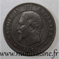 GADOURY 103 - 2 CENTIMES 1854 BB - Strasbourg - TYPE NAPOLEON III - KM 776 - TTB+ - 2 Centimes