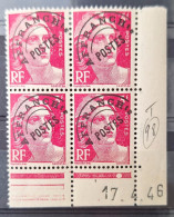 France 1949/51 N°96 En Bloc De 4  17/4/46 ** TB Cote 4€ - 1950-1959