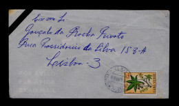 Gc8738 CAP VERT "FLORA" Flowers Fleurs 1968 Fruits (RICINO Oil) Plants /mailed SPM #17 Militar Service Postal »Portugal - Piante Medicinali