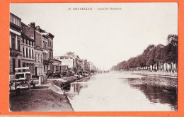 22428 / ⭐ BRUXELLES Canal De CHARLEROI 1909 à Gaby BARBILLAT Rue Diderot Langres-Aspect Brillant Grand Bazar ANSPACH 18 - Maritime