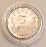 ALBANIA - 5 Qindarka 1964, KM# 39 (#5073) - Albanië