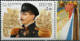 RUSSIA - 2002 -  STAMP MNH ** - 200 Years Of The Birth Of P.S.Nakhimov (V) - Unused Stamps