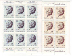 YUGOSLAVIA 1466-1467,unused,Josip Broz Tito - Unused Stamps