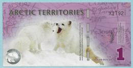 ** ARTIC TERRITORIES -  1  DOLLAR  2012  UNC/NEUF ** - Specimen