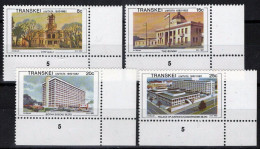 ZAYIX South Africa Transkei 113-116 MNH Architecture City Hall 092022S121M - Unclassified