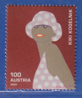 Österreich 2022 Sondermarke Smile, Gemälde Von Kiki Kogelnik Mi.-Nr. 3631 ** - Ungebraucht