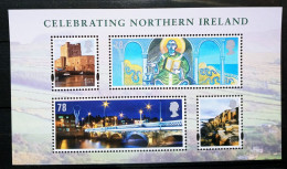 INGLATERRA - IVERT 2987/90 HOJA BLOQUE Nº 55 NUEVOS ** SAN PATRICIO PATRON DE IRLANDA DEL NORTE - Blocks & Miniature Sheets