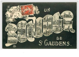 31.ST GAUDENS.UN BONJOUR DE ST GAUDENS - Saint Gaudens