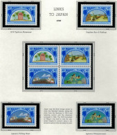 ZAYIX 1989 Marshall Islands #209-212a MNH Fishing Boat Railway Boats 021622-S24 - Altri - Oceania