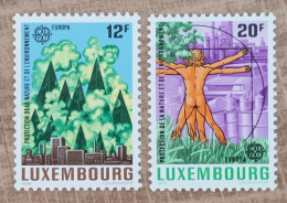 Luxembourg - YT N°1101, 1102 - EUROPA / Protection De La Nature Et De L'environnement - 1986 - Neuf - Nuovi