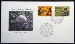 Iceland 1974  (UPU)   MiNr.498-99   FDC  ( Lot 6531 ) NEVE COVER - FDC