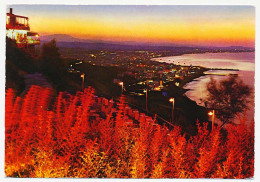 CPSM 10.5 X 15 Italie (378) GABICCE MONTE  Panorama Notturno  Vue Générale De Nuit - Pesaro