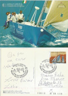 Yachting Sailing Barcolana Regata Velica Int. Trieste 12oct2002 Event Pcard Special PMK Traveled - Voile