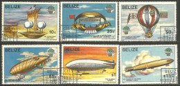 204 Belize Manned Flight Ballon Balloon Flying Boat Lana Lourenco Morteau Clement Bayard (BLZ-38) - Altri (Aria)