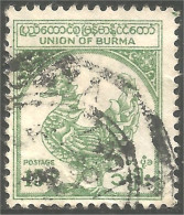 232 Burma Oiseau Bird Mythologie Mythology (BRM-46a) - Myanmar (Burma 1948-...)