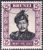 224 Brunei Sultan Saifuddin 25c (BRU-11) - Brunei (...-1984)