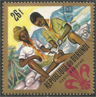 233 Burundi Scout Premiers Soins First Aid (BUR-266) - Used Stamps