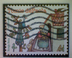 United States, Scott #5797, Used(o), 2023, Tomie De Paola, 'Strega Nona', Forever (63¢), Multicolored - Used Stamps