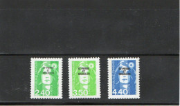 SAINT-PIERRE & MIQUELON   1993  Y.T. N° 587  588  589   NEUF** - Nuevos