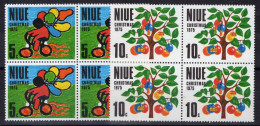 ZAYIX - Niue 175-176 MNH Christmas Tree Balloons Tricycle Blocks  100222S78M - Niue