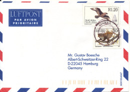 South Africa Air Mail Cover Sent To Germany 6-1-1998 Topic Stamps - Aéreo