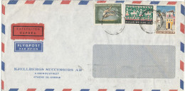 Greece Express Air Mail Cover 16-5-1968 Topic Stamps - Brieven En Documenten
