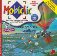 CD-ROM/PC & MAC : Mobiclic N° 35 - Septembre 2001 - Andere & Zonder Classificatie